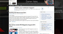 Desktop Screenshot of darrenyates.com.au